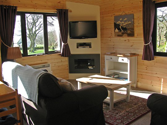 Lounge in the chalet