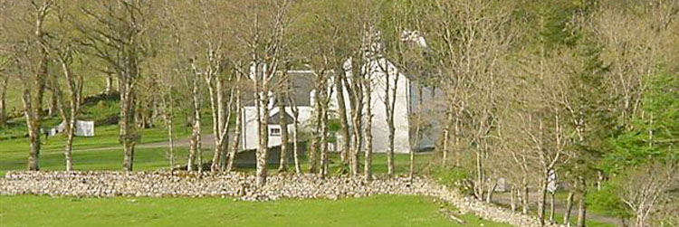 The outside of Kilbride house